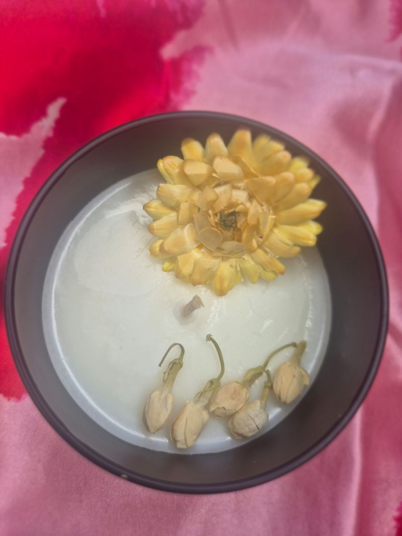 Splash of lemon candle