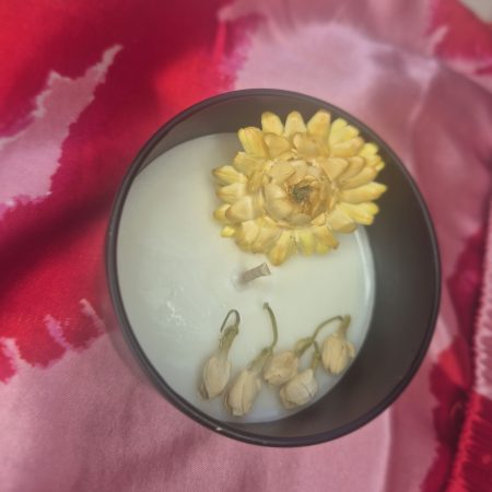 Splash of lemon candle