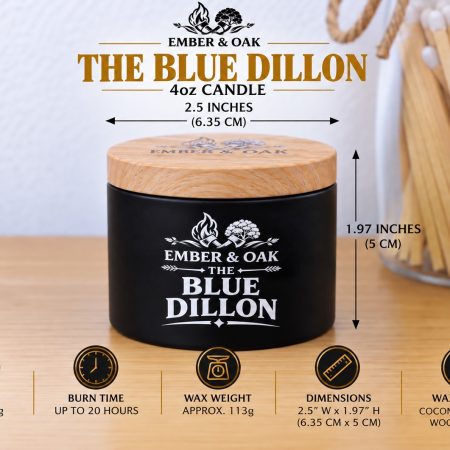 The Blue Dillon – Inspired by Versace Dylan Blue | Candles, Wax Melts and Snap Bars