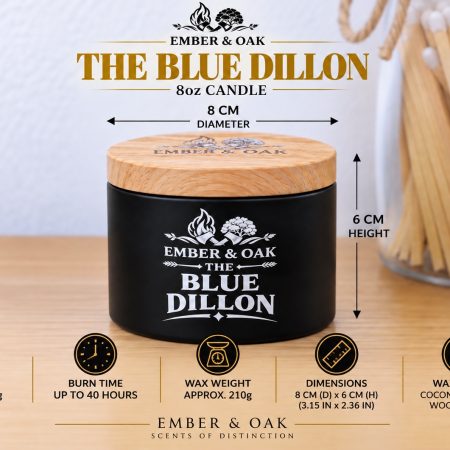 The Blue Dillon – Inspired by Versace Dylan Blue | Candles, Wax Melts and Snap Bars