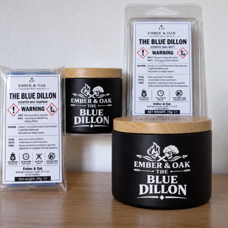 The Blue Dillon – Inspired by Versace Dylan Blue | Candles, Wax Melts and Snap Bars