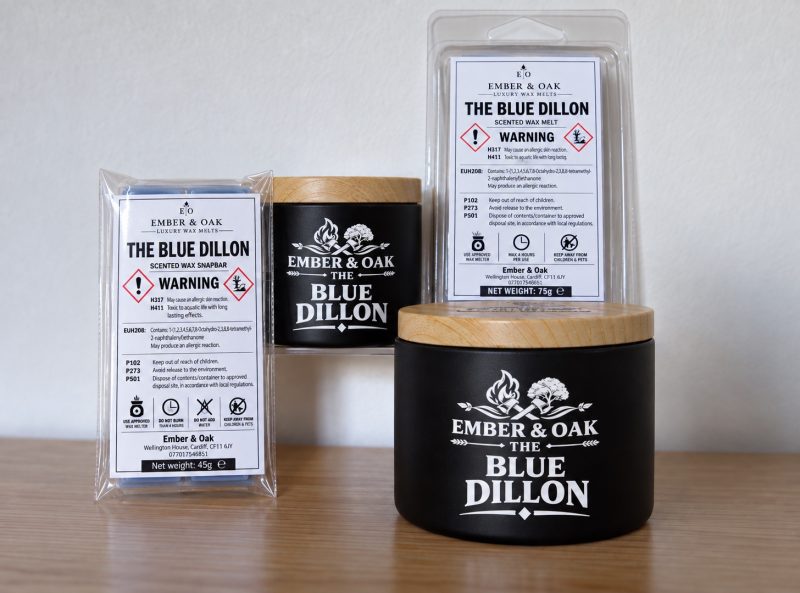 The Blue Dillon – Inspired by Versace Dylan Blue | Candles, Wax Melts and Snap Bars