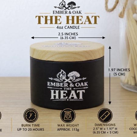 The Heat – Inspired by Dior Fahrenheit | Candles, Wax Melts and Snap Bars