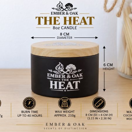 The Heat – Inspired by Dior Fahrenheit | Candles, Wax Melts and Snap Bars
