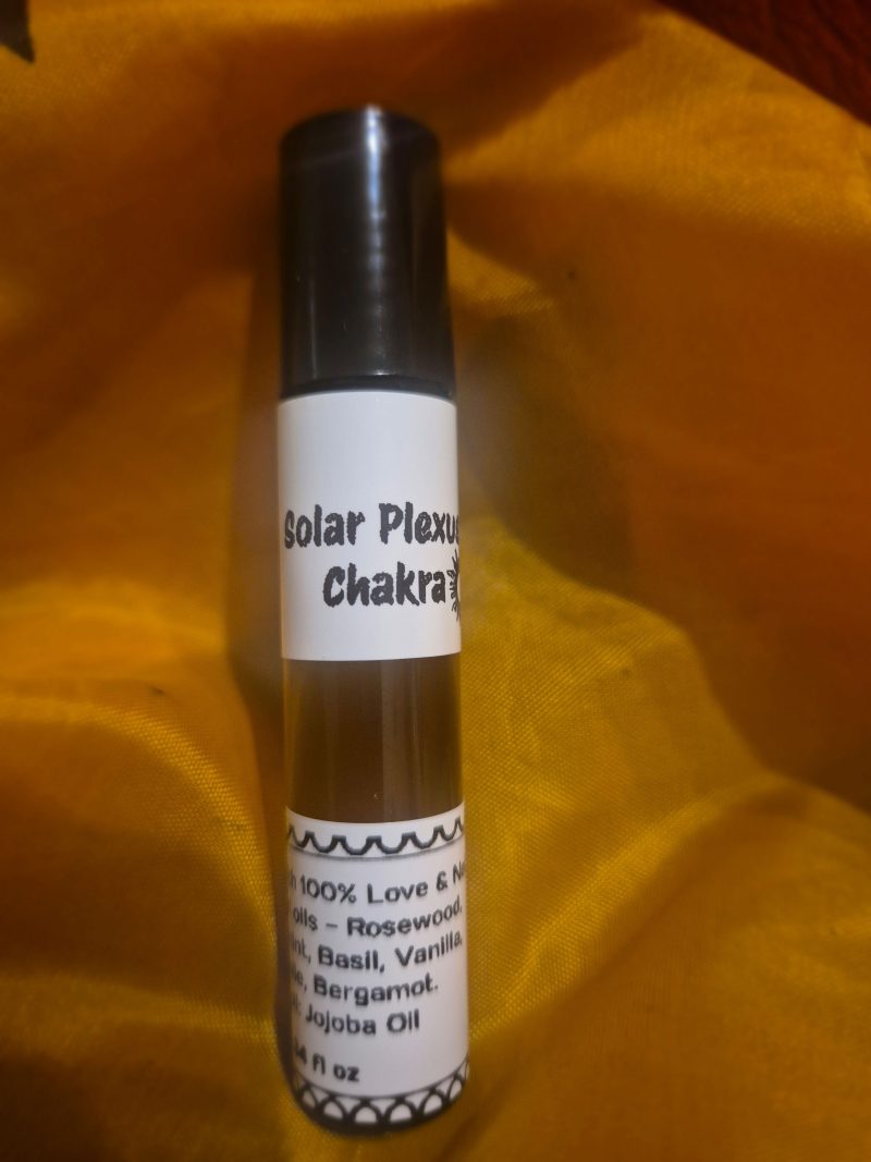 Solar plexus chakra perfume oil - Crafter's Market UK