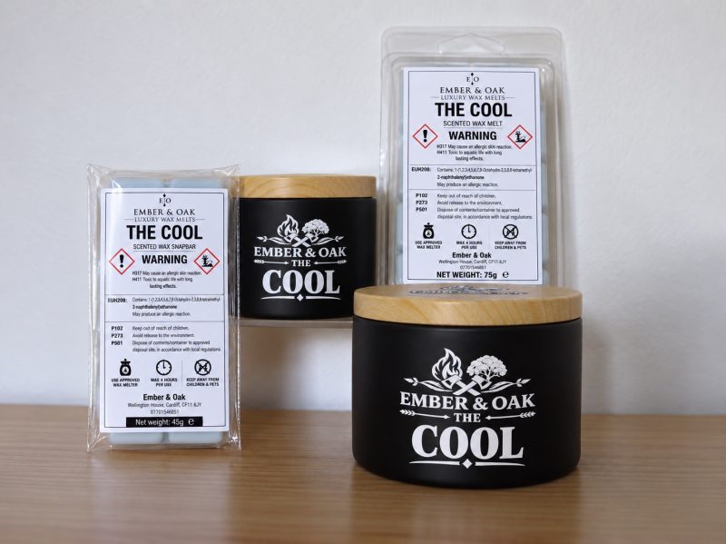 The Cool – Inspired by Davidoff Cool Water | Candles, Wax Melts and Snap Bars