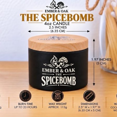 The Spicebomb – Inspired by Viktor and Rolf Spicebomb | Candles, Wax Melts and Snap Bars