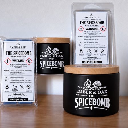 The Spicebomb – Inspired by Viktor and Rolf Spicebomb | Candles, Wax Melts and Snap Bars
