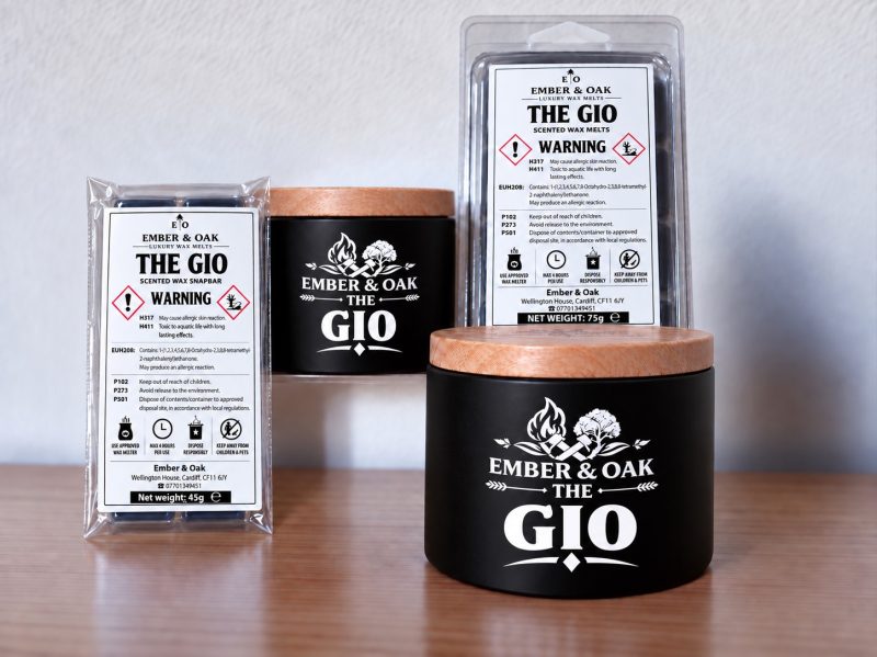 The Gio – Inspired by Armani Acqua di Giò | Candles, Wax Melts and Snap Bars