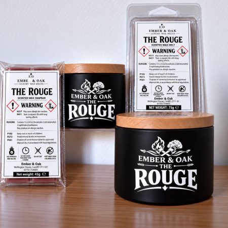 The Rouge – Inspired by Baccarat Rouge 540 | Candles, Wax Melts and Snap Bars