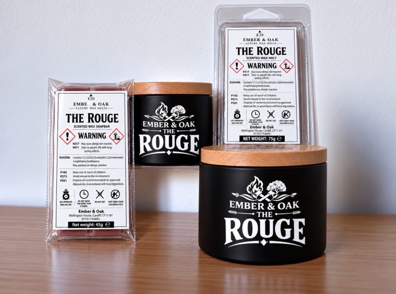 The Rouge – Inspired by Baccarat Rouge 540 | Candles, Wax Melts and Snap Bars