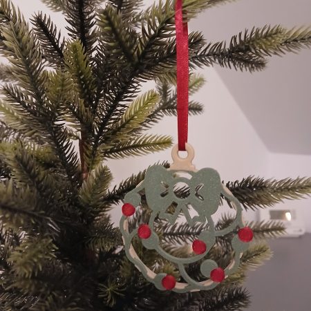 Wreath Christmas Tree Ornament