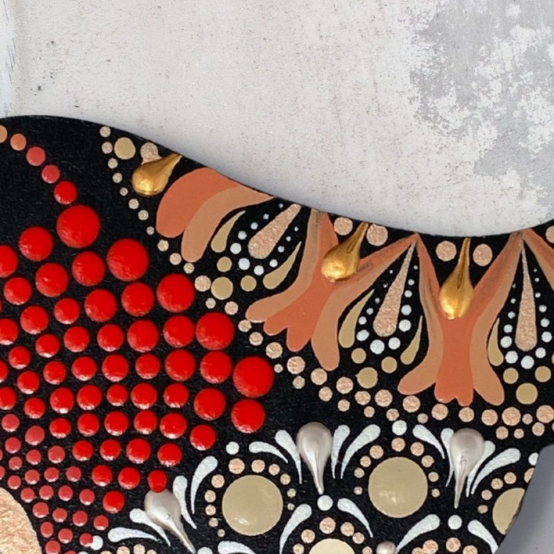 Hand- Painted Robin Keepsake | Handmade Christmas Decoration